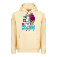 Pina Colada tis the season winter skull Premium Hoodie - FaDigitalArtStudio