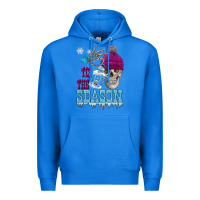 True Royal tis the season winter skull Premium Hoodie - FaDigitalArtStudio