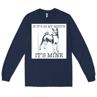 Navy basenji funny dog lover gift t shirt Long Sleeve Tee - lanVoArt