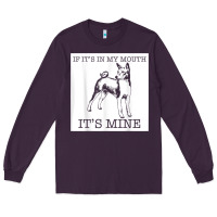 Plum basenji funny dog lover gift t shirt Long Sleeve Tee - lanVoArt