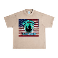 French Oak daddy's little fishin buddy Urban Heavy Tee - TumblerDesignByShophia