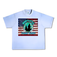 Grape Ice daddy's little fishin buddy Urban Heavy Tee - TumblerDesignByShophia