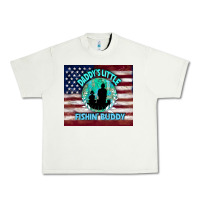 Pistachio daddy's little fishin buddy Urban Heavy Tee - TumblerDesignByShophia