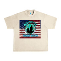 Sandshell daddy's little fishin buddy Urban Heavy Tee - TumblerDesignByShophia