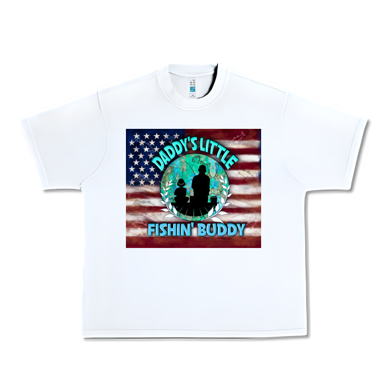 Daddy's Little Fishin Buddy Urban Heavy Tee by TumblerDesignByShophia | Teevron