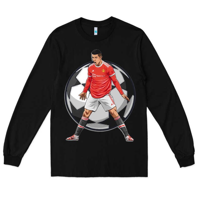 Cr7 Soccer Fan Long Sleeve Tee by lanVoArt | Teevron