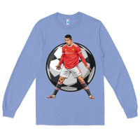 Colony Blue cr7 soccer fan Long Sleeve Tee - lanVoArt