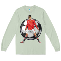 Matcha cr7 soccer fan Long Sleeve Tee - lanVoArt