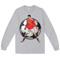 Moon Dust cr7 soccer fan Long Sleeve Tee - lanVoArt