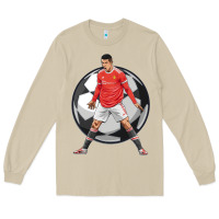 Mushroom cr7 soccer fan Long Sleeve Tee - lanVoArt