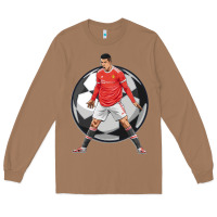 Toasted Coconut cr7 soccer fan Long Sleeve Tee - lanVoArt