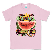Bubblegum Pink sweet summer time watermelon Classic Tee - NancyCooperArtShop