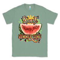Sage sweet summer time watermelon Classic Tee - NancyCooperArtShop