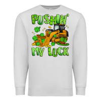 Dove Grey pushin' my luck Premium Sweatshirt - Artiststas