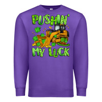 Purple pushin' my luck Premium Sweatshirt - Artiststas