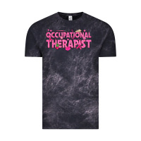 Cloud Black breast cancer occupational therapist Vintage Tee - texasbilliewilder