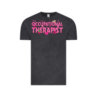 Vintage Black breast cancer occupational therapist Vintage Tee - texasbilliewilder