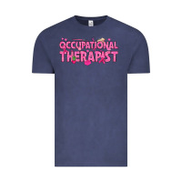 Vintage Denim breast cancer occupational therapist Vintage Tee - texasbilliewilder