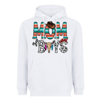 White mom of boys Heavyweight Hoodie - CowhideDigitalArt