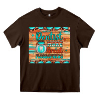 Chocolate Brown dentist make great flossophers Heavy Core Tee - JahusDesignShop