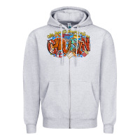 Heather Grey my favorite players call me cousin basketball Zipper Hoodie - CowhideDigitalArt