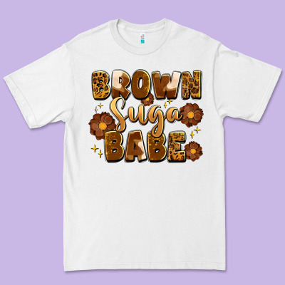 Brown Suga Babe Premium Tee Designed By Artiststas