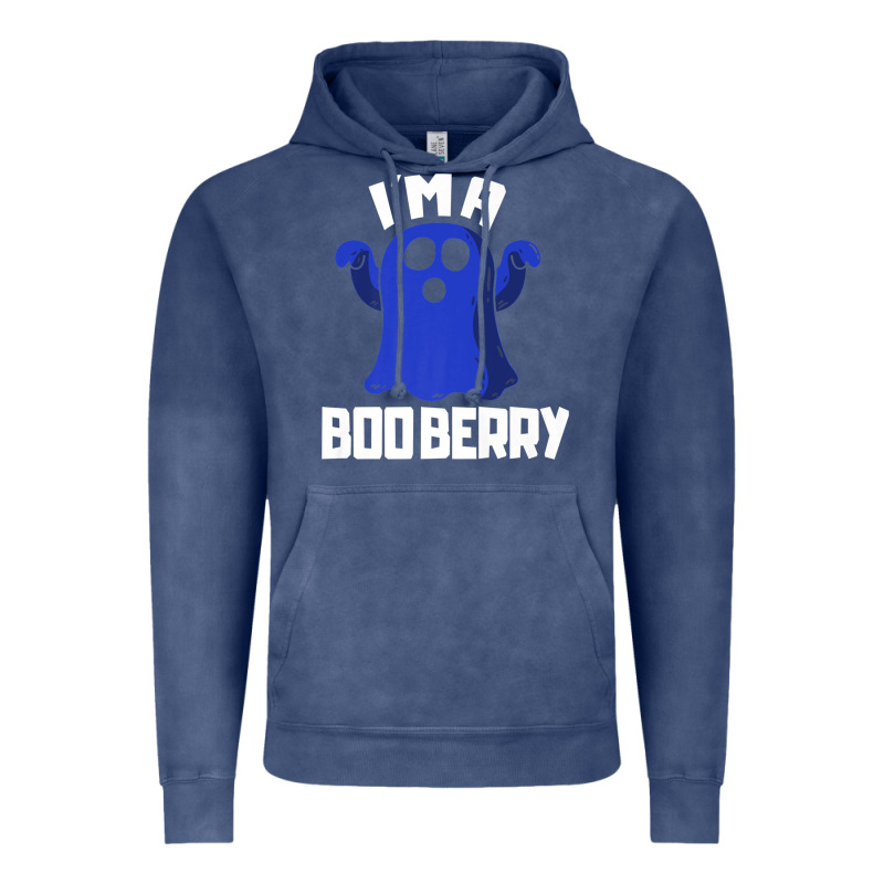 Boo Berry Halloween Funny Blueberry For Berries Fans Premium Vintage Hoodie by lanVoArt | Teevron