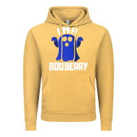 Vintage Mustard Boo Berry Halloween Funny Blueberry for Berries Fans Premium Vintage Hoodie - lanVoArt