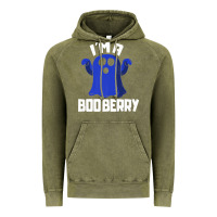 Vintage Olive Boo Berry Halloween Funny Blueberry for Berries Fans Premium Vintage Hoodie - lanVoArt
