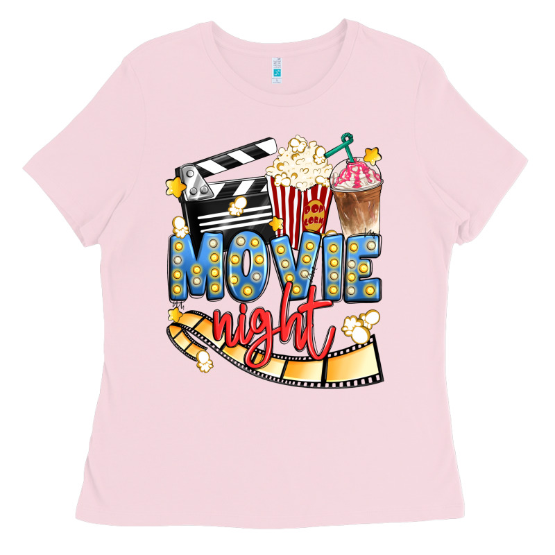 Movie Night Ladies Tee by Artiststas | Teevron