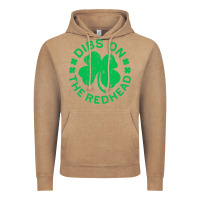 Vintage Coffee dibs on the redhead  st patricks day Vintage Hoodie - lanVoArt