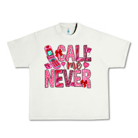 Pistachio Call me never Valentine's Day Urban Heavy Tee - HowdyJamesFarm