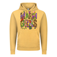 Vintage Mustard Mardi Gras Vintage Hoodie - HowdyJamesFarm
