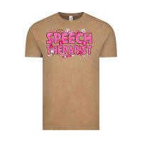 Vintage Coffee breast cancer speech therapist Vintage Tee - texasbilliewilder