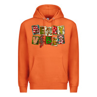Carrot Merry Vibes Premium Hoodie - FaDigitalArtStudio
