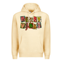 Pina Colada Merry Vibes Premium Hoodie - FaDigitalArtStudio