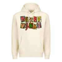 Sandshell Merry Vibes Premium Hoodie - FaDigitalArtStudio
