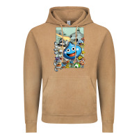 Vintage Camel dragon quest slime print Vintage Hoodie - lanVoArt