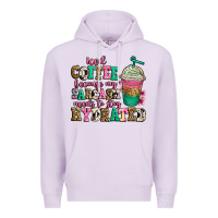 Lilac iced coffee because my sarcasm needs to stay hydra Premium Hoodie - Jasminsmagicworld