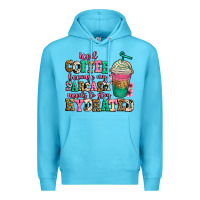 Ocean Blue iced coffee because my sarcasm needs to stay hydra Premium Hoodie - Jasminsmagicworld