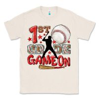 Natural back to school 1st baseball game on Classic Tee - NancyCooperArtShop