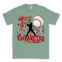 Sage back to school 1st baseball game on Classic Tee - NancyCooperArtShop