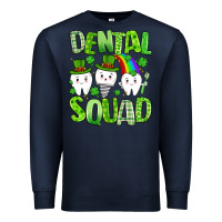 Navy st. patricks day dental squad Premium Sweatshirt - Artiststas