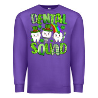 Purple st. patricks day dental squad Premium Sweatshirt - Artiststas