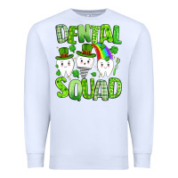 White st. patricks day dental squad Premium Sweatshirt - Artiststas