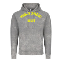 Cloud Rock Trending Winston Churchill Rules Vintage Hoodie - lanVoArt