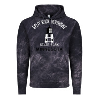 Cloud Black Trending Split Rock Lighthouse Minnesota State Park Vintage Hoodie - lanVoArt
