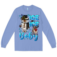 Colony Blue ice ice baby Long Sleeve Tee - CowGirlArtShop