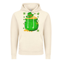 Vintage Artic ireland leprechaun hat pot of gold irish st patricks day Vintage Hoodie - lanVoArt