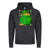 Ireland Leprechaun Hat Pot Of Gold Irish St Patricks Day Vintage Hoodie | Teevron